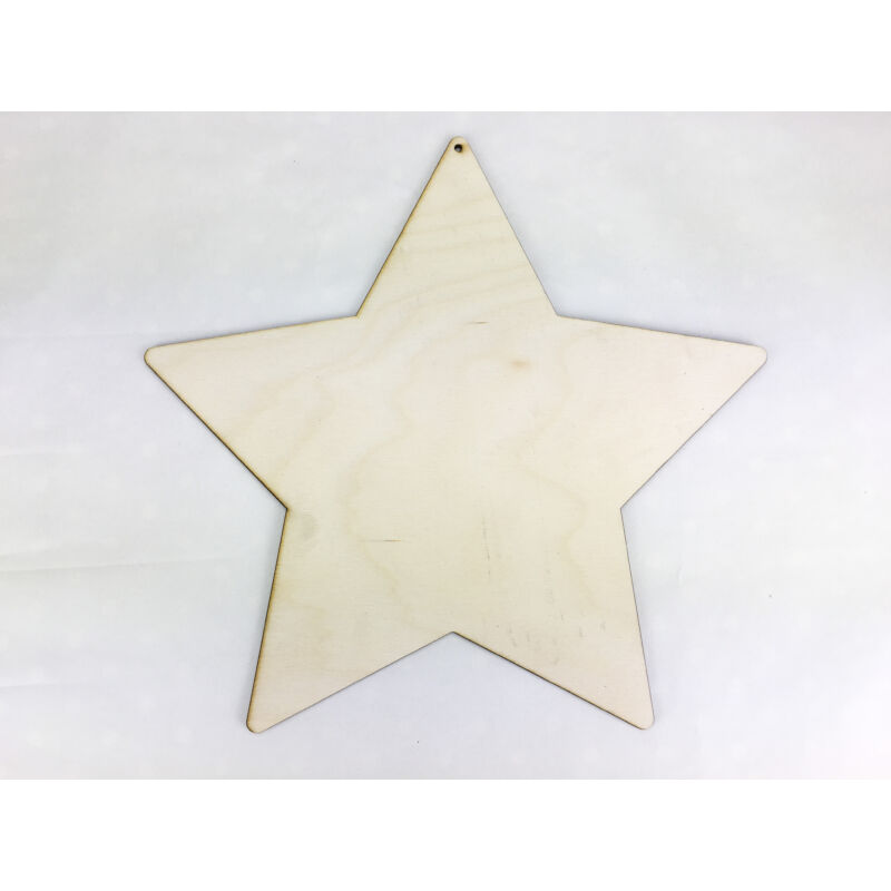 Natúr fa - Csillag nagy 26,5cm