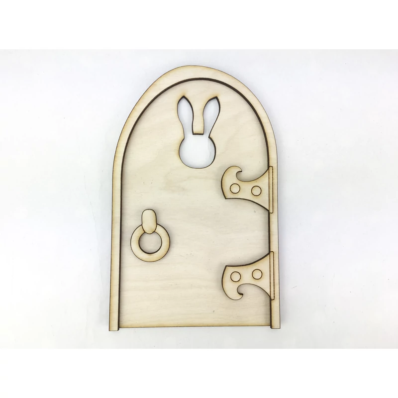 Natúr fa - Nyuszi ajtó 