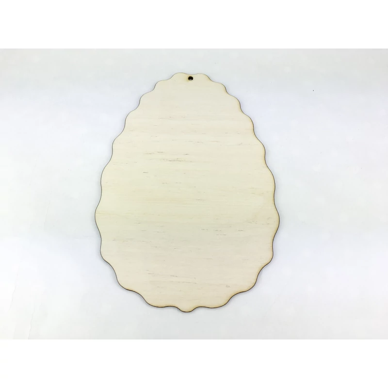 Natúr fa - Hullámos tojás 20cm