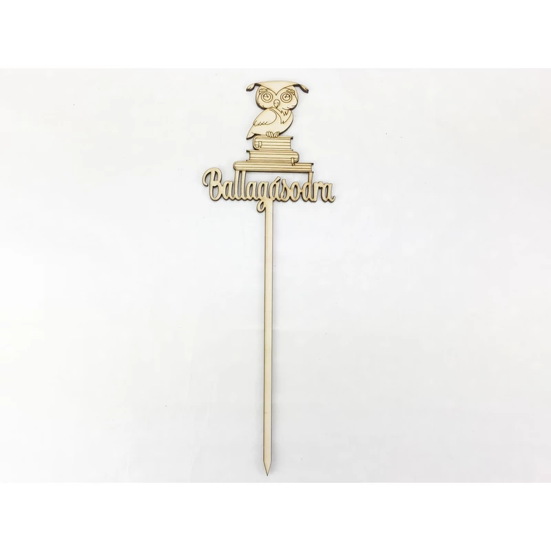 Natúr fa - Beszúrós felirat 