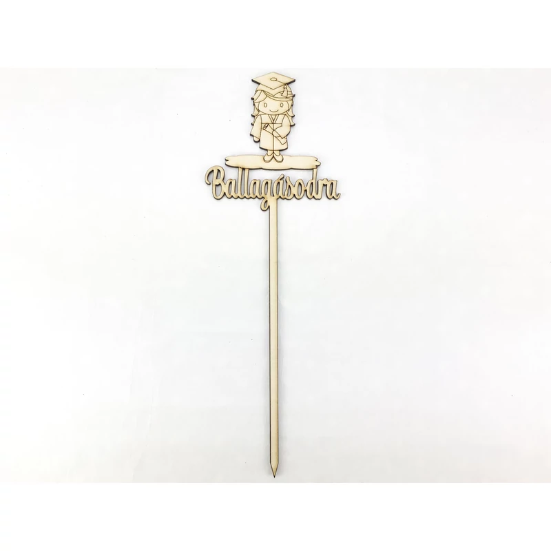 Natúr fa - Beszúrós felirat 