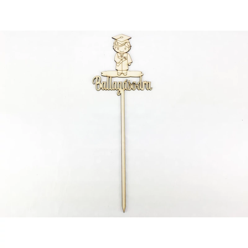 Natúr fa - Beszúrós felirat 