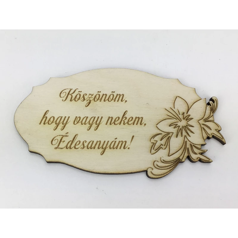 Natúr fa - Anyáknapi tábla 