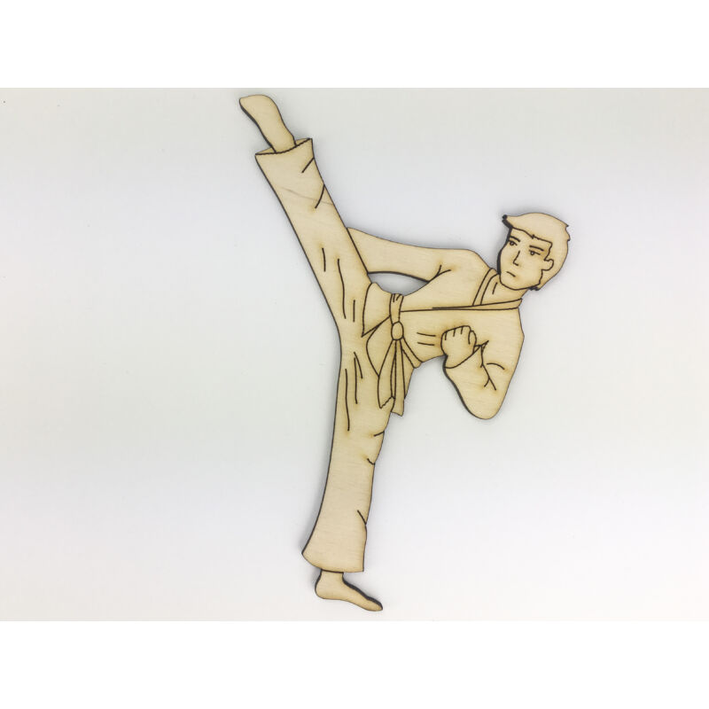 Natúr fa - Karate kölyök 11x15cm