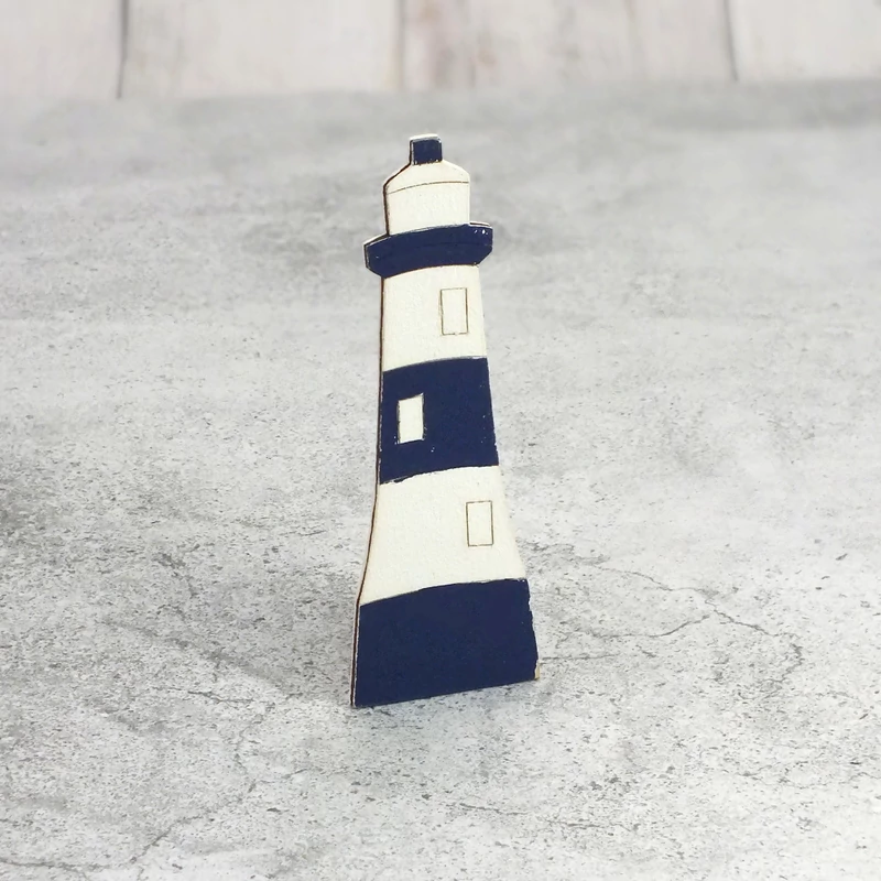Natúr fa - Világítótorony 5,5x15,5cm