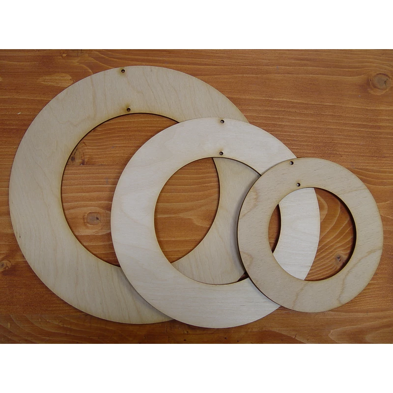 Natúr fa - Koszorúalap 15cm
