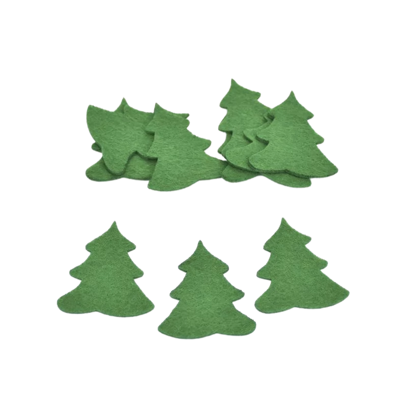 Filc - Fenyő zöld 5cm 10db/csomag