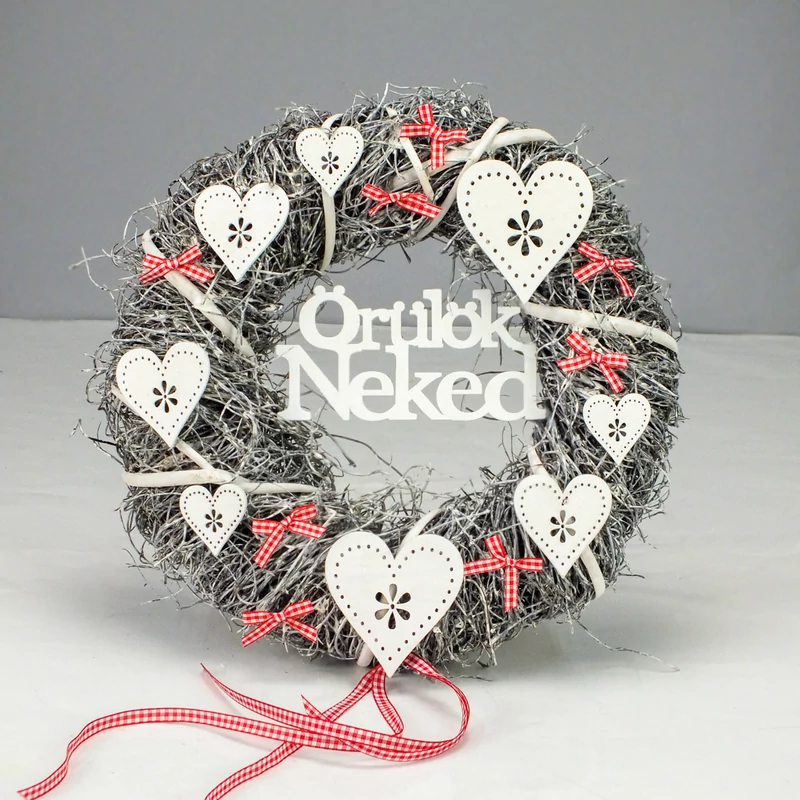 Ajtókopogtató &quot;Sweet home&quot; 30cm - Kosárbolt.hu