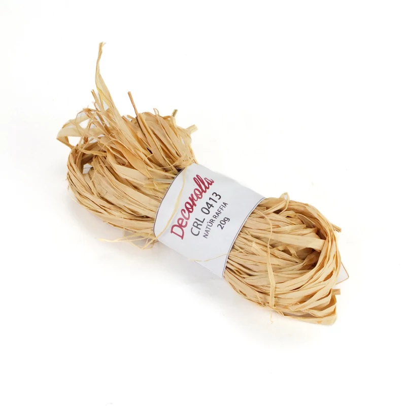 Raffia natúr 30g