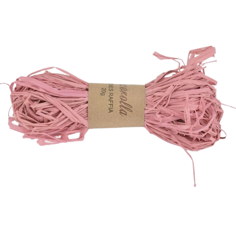 Raffia rózsaszín 20g