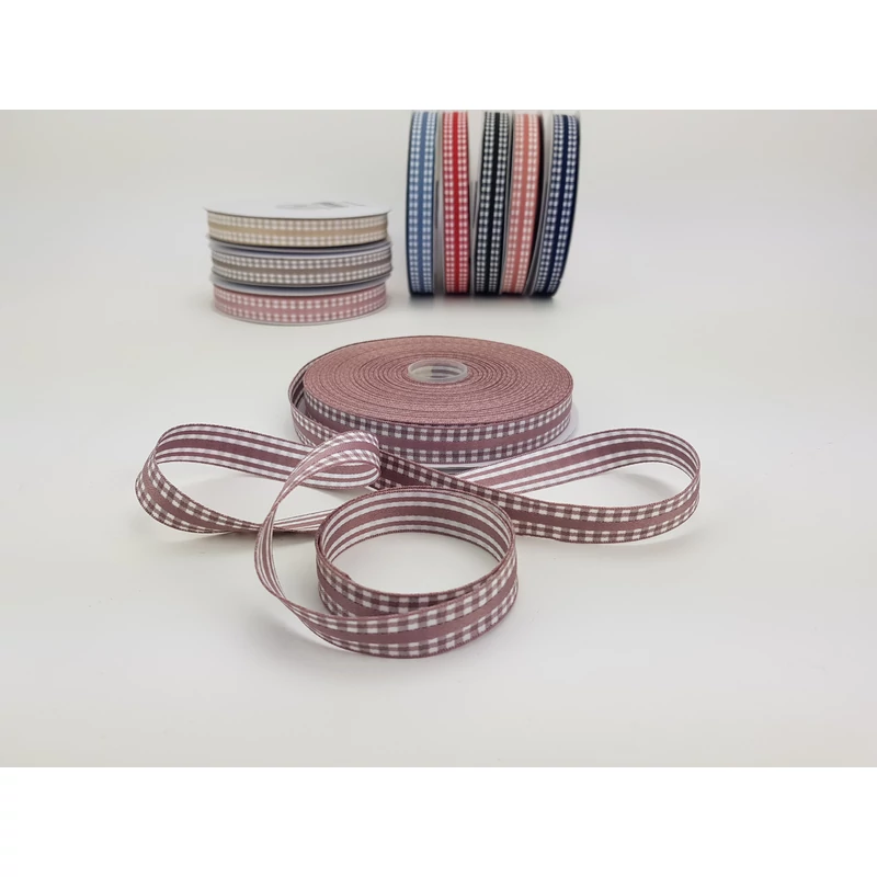 Kétoldalas szalag 1,5cm mályva