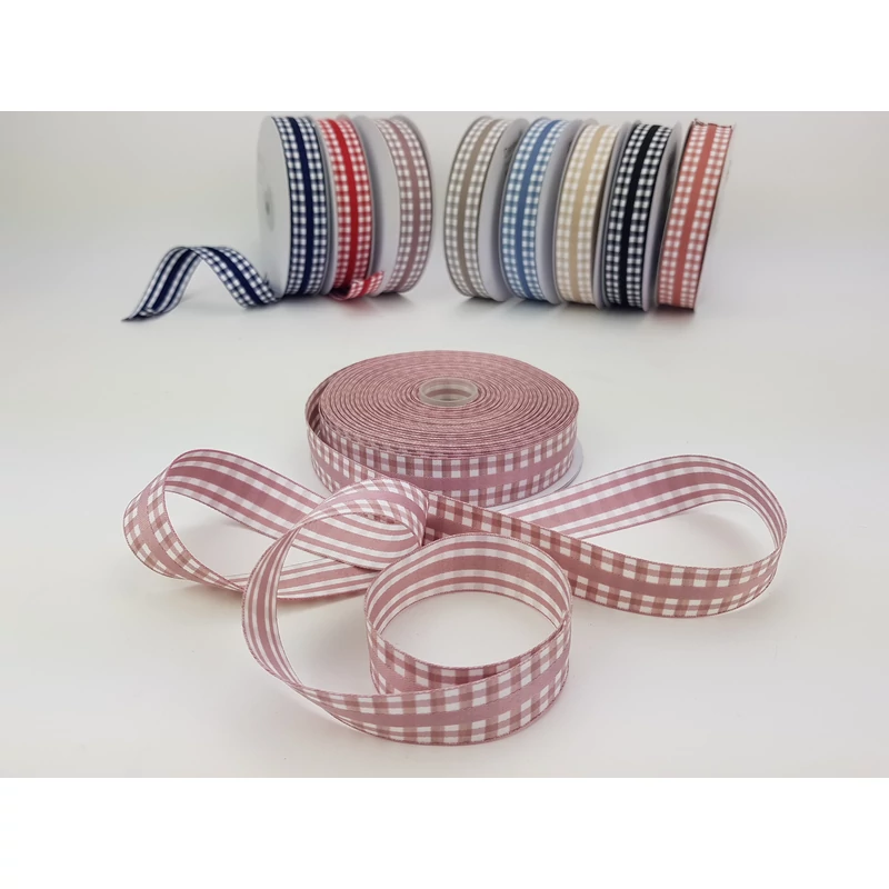 Kétoldalas szalag 2,5cm oldpink