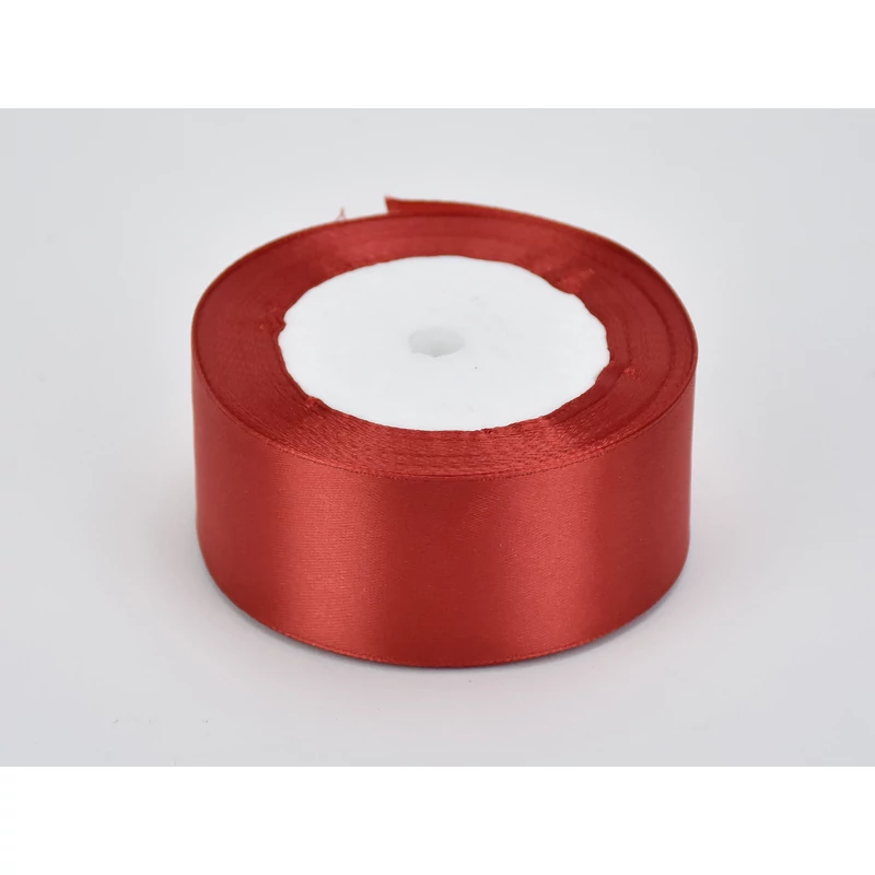 Szatén szalag piros 4cm*22m