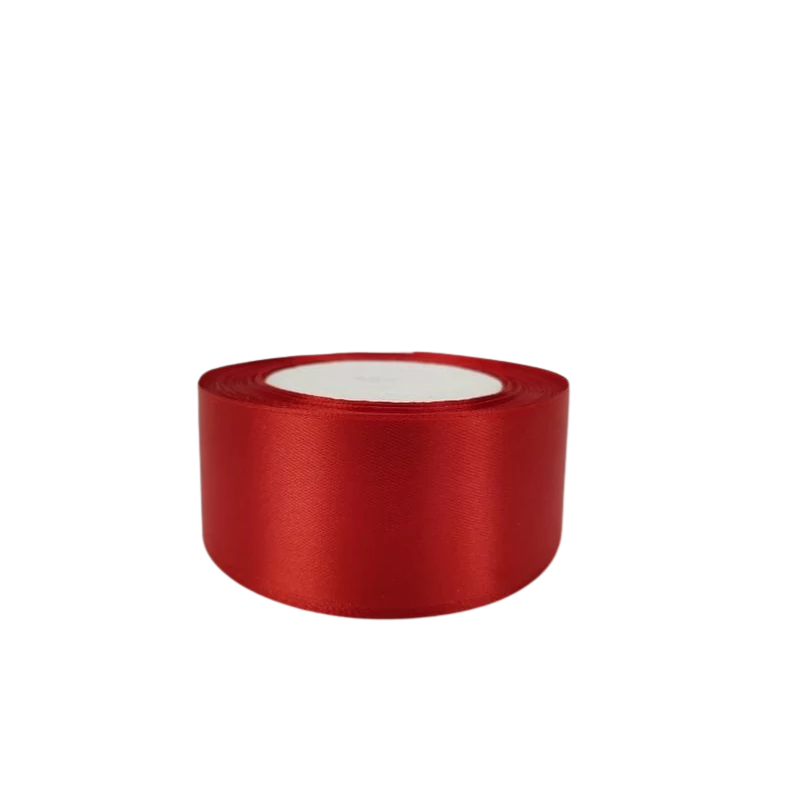 Szatén szalag piros 4cm*22m