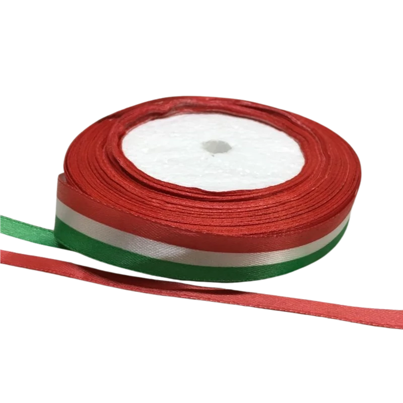 Nemzeti színű szalag 1,5cm széles