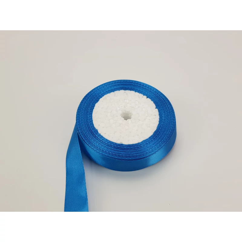 Tengerkék szatén szalag 2cm x 22méter