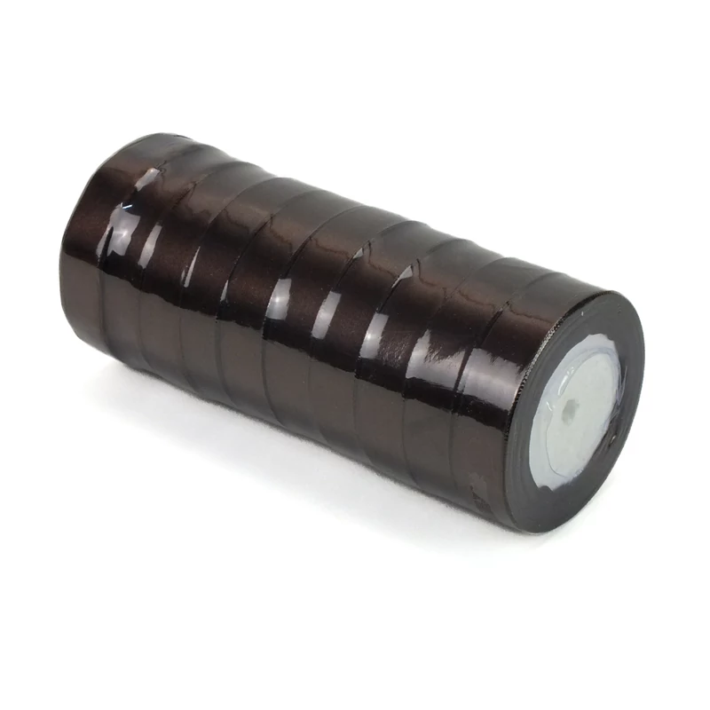 Barna szatén szalag 2cm x 22méter