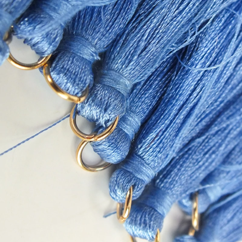 Textil bojt égkék 12db/csomag