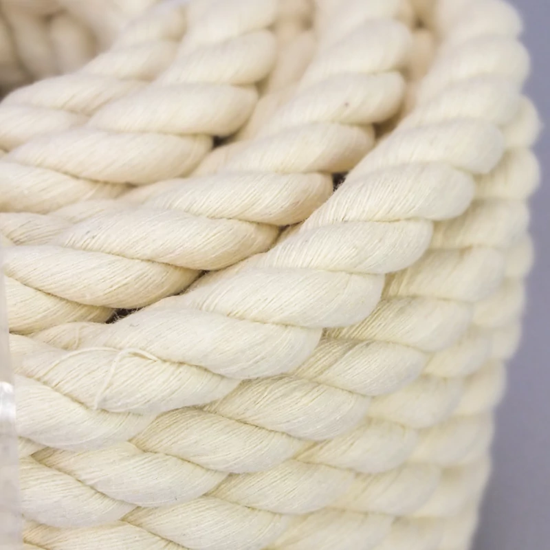 Natúr pamut kötél világos 14mm/1kg/ 14méter