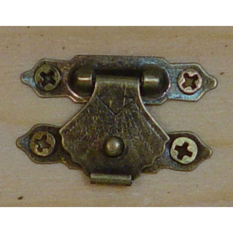 Csat kagylós, bronz 5db/csomag