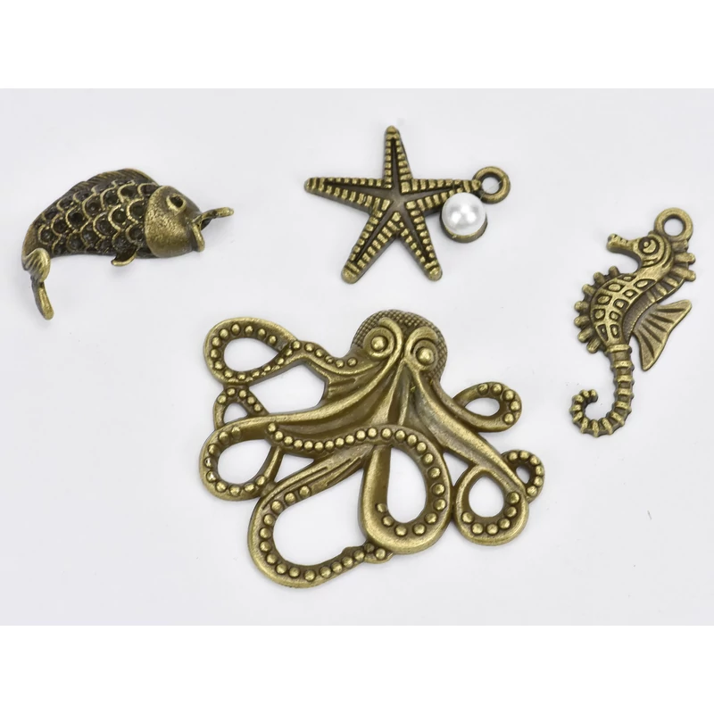 Medál - Tengeri szett 4db/csomag-KIFUTÓ