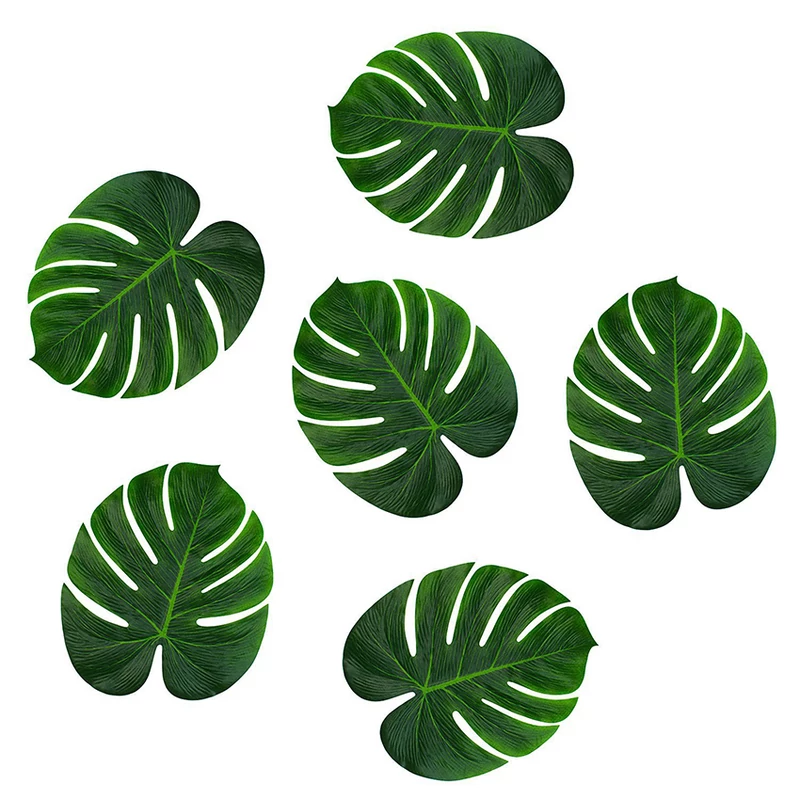 Szár nélküli óriás filodendron levél 12db/csomag