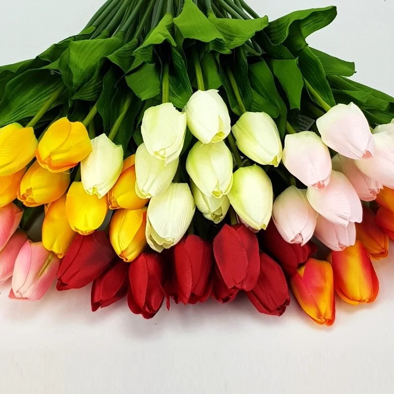 Szálas tulipán halvány rózsaszín