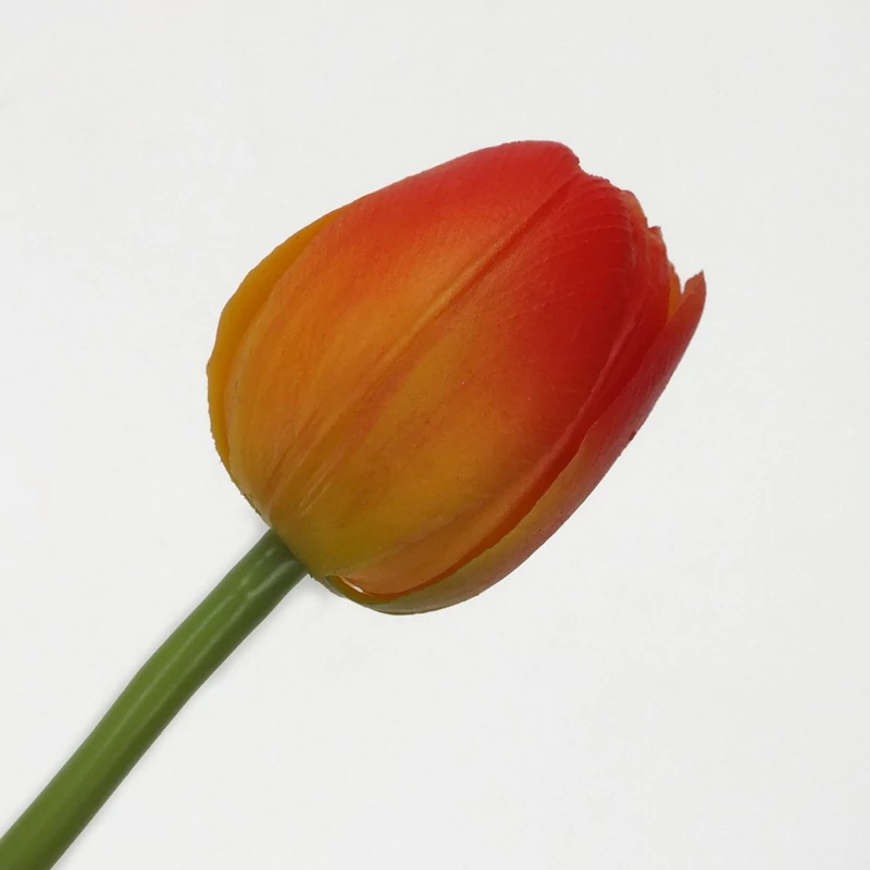 Szálas gumi tulipán cirmos narancs