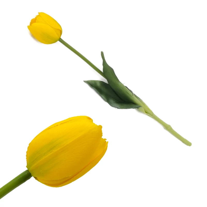 Szálas gumi tulipán sárga