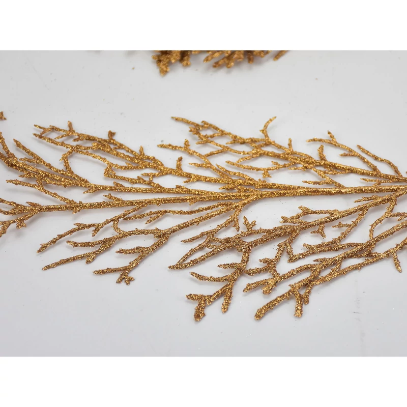 Ágasbog csillámos réz 12db/csomag