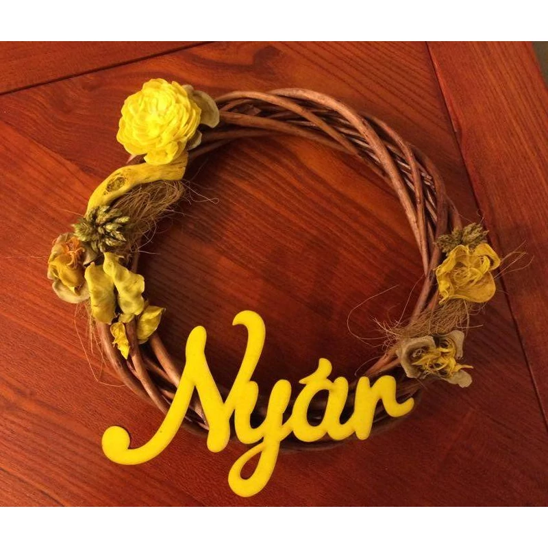 Natúr fa - Nyár felirat 2db/csomag