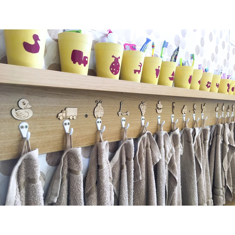 Natúr fa - Ovis jelek 5cm 20db/csomag